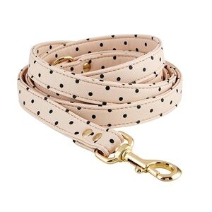 Pink Toned Polka Dot Leash. Never used.